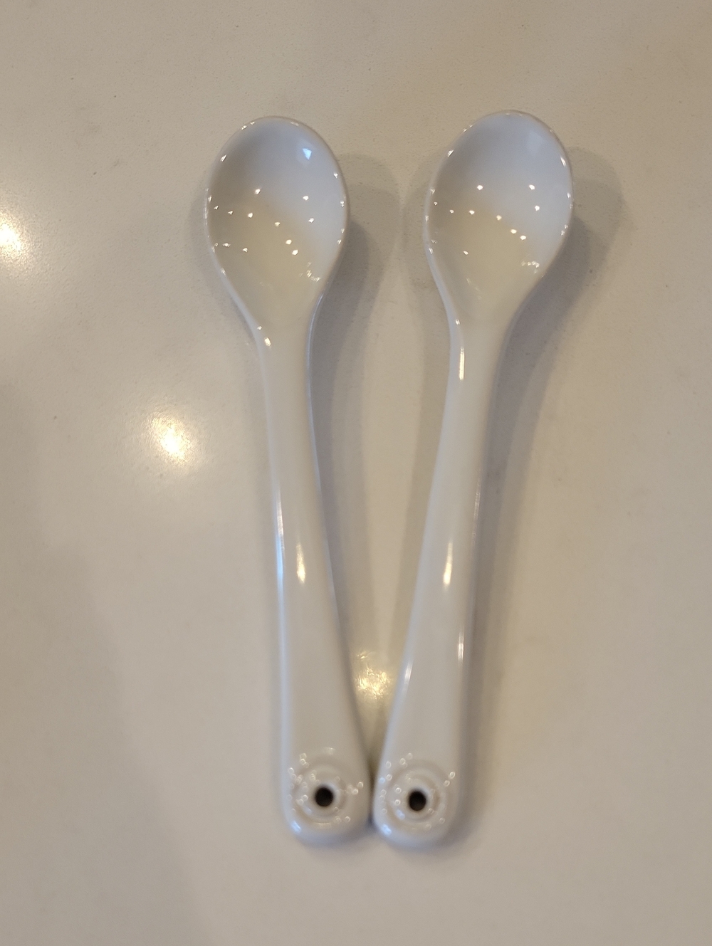 Le Creuset Cotton Off White Cafe Spoons